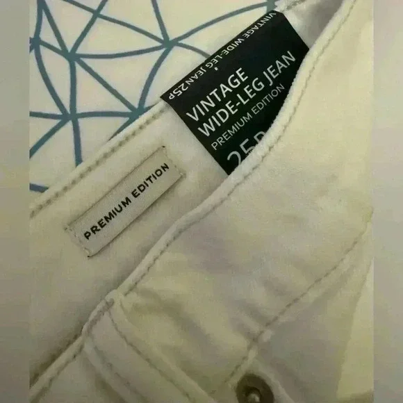 JCREW Petite Premium Edition vintage wide-leg jean with button fly - NWT - Picture 6 of 11